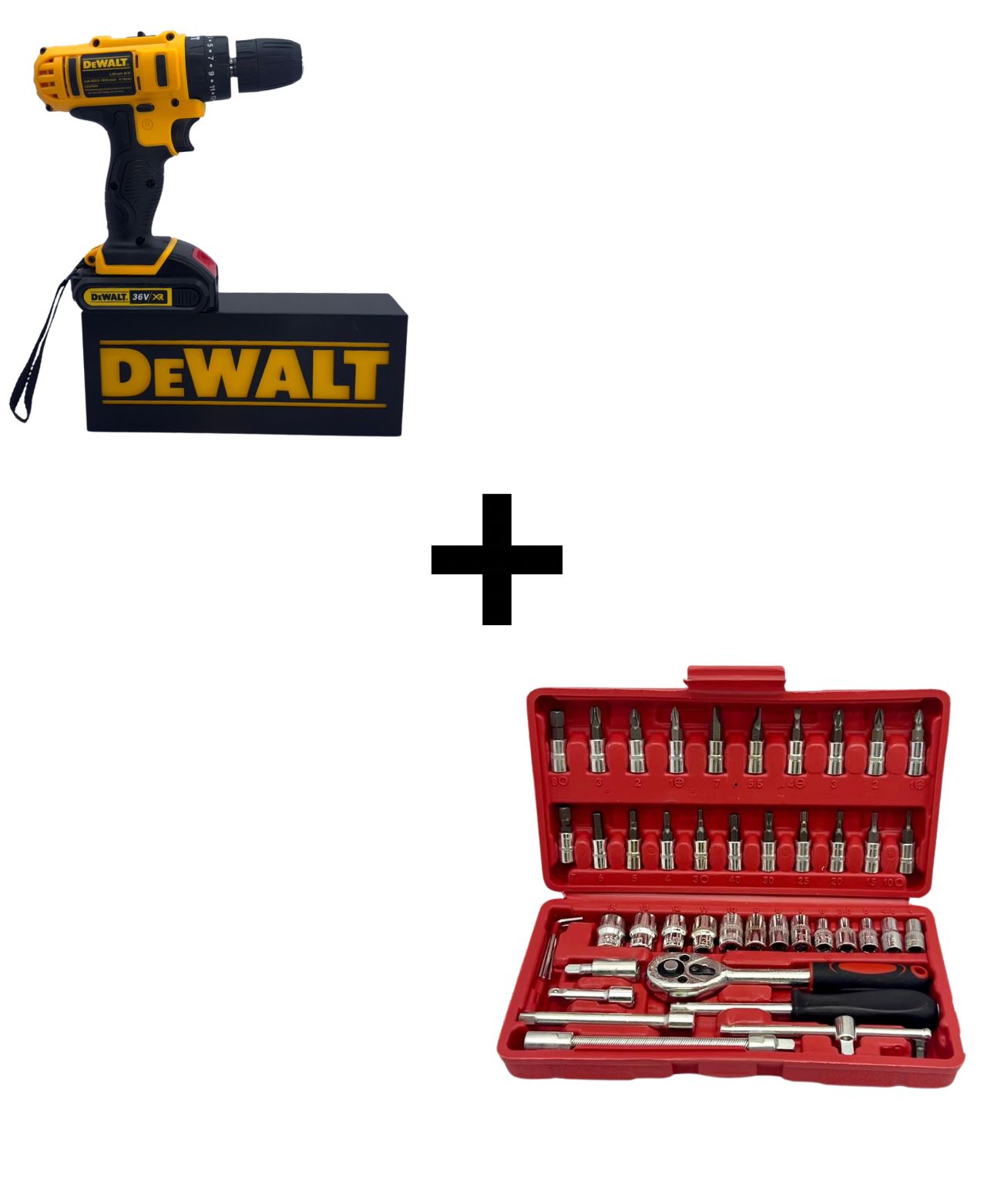 Miniatura 2 de Combo Taladro Dewalt + Herramienta
